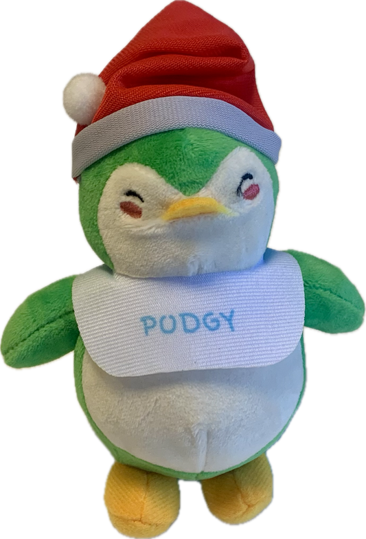 Pudgy Christmas Penguin - Cute and Cuddly Penguin Slap Bracelet