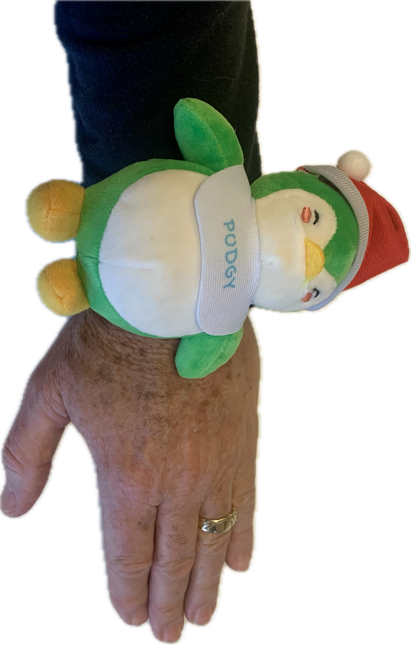 Pudgy Christmas Penguin - Cute and Cuddly Penguin Slap Bracelet